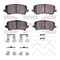 Dynamic Friction Co 3000 CERAMIC BRAKE PADS W/HDW 1310-1724-01 - alternate 1